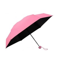 Mini capsule fashion waterproof pocket umbrellas