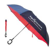 27inch big reverse  umbrella inside and outside both can print customer logo car umbrella