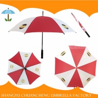 straight umbrella can printing customer logo promotion umbrella