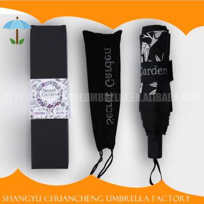 Beautiful Professional Factory Made Owl Change Color Unique Design Folding Umbrella