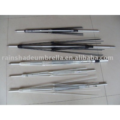 Different kinds straight umbrella frame